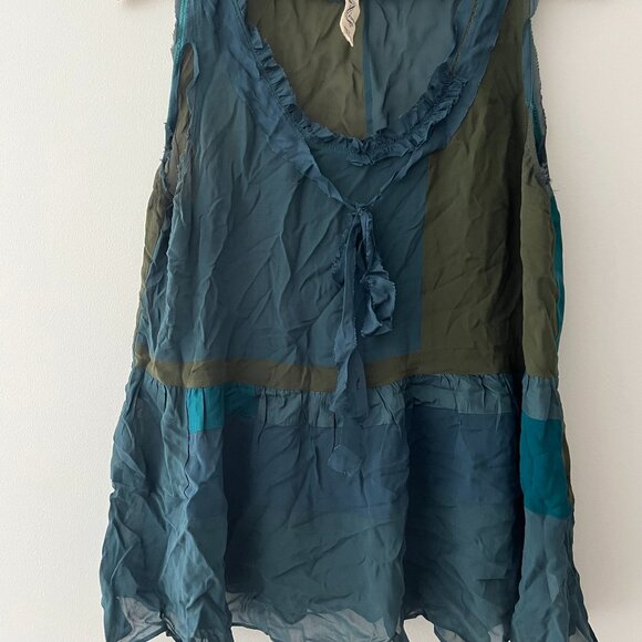 Floreat Anthropologie Tie Blouse - Picture 1 of 4